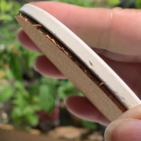 Vtg Four Seasons American Folk Art New England Ceramic Coasters 4pc Set - Picture 13 of 14